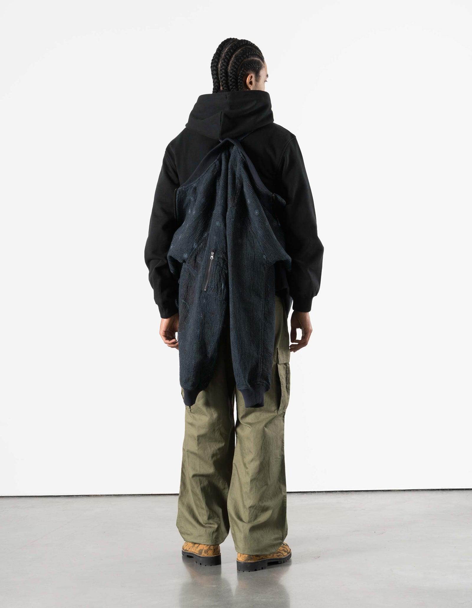 7178 Upcycled MA-1 Jacket Vintage Navy