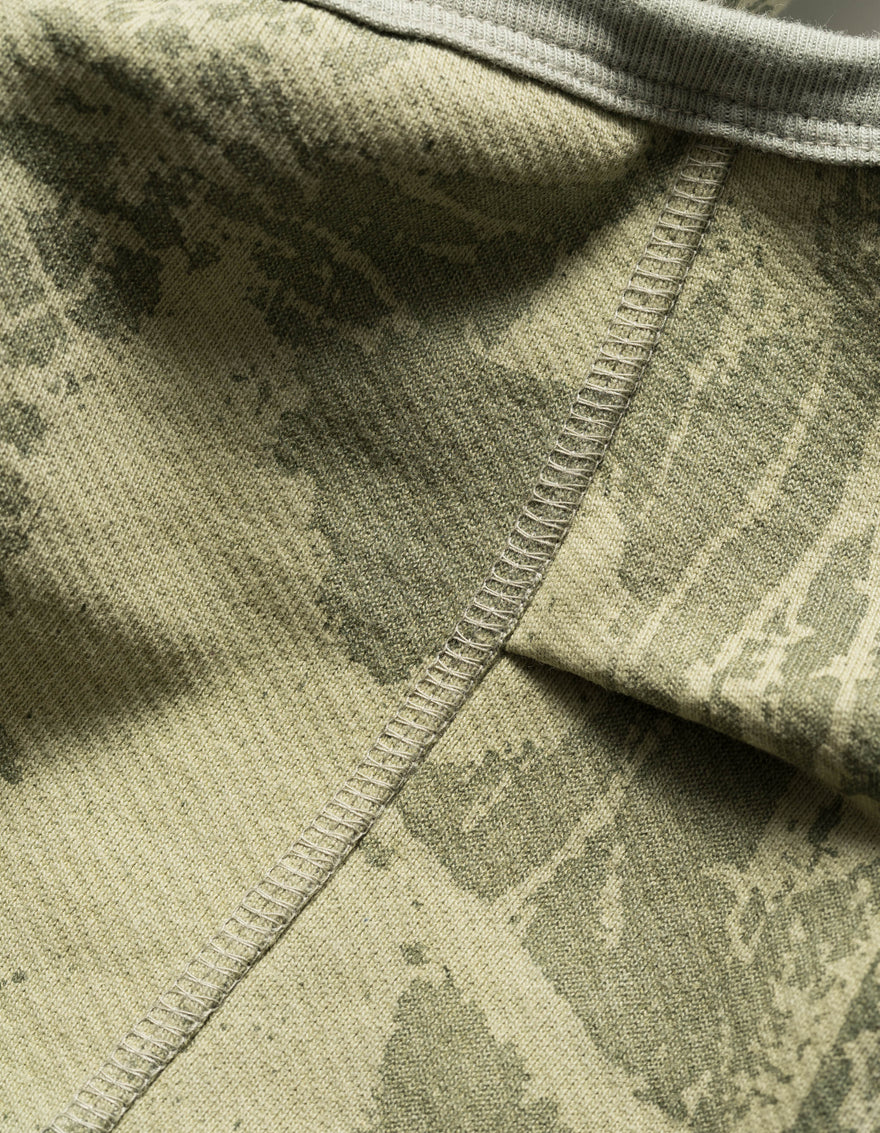 7184 Shadow Print Barboute Balaclava Sage