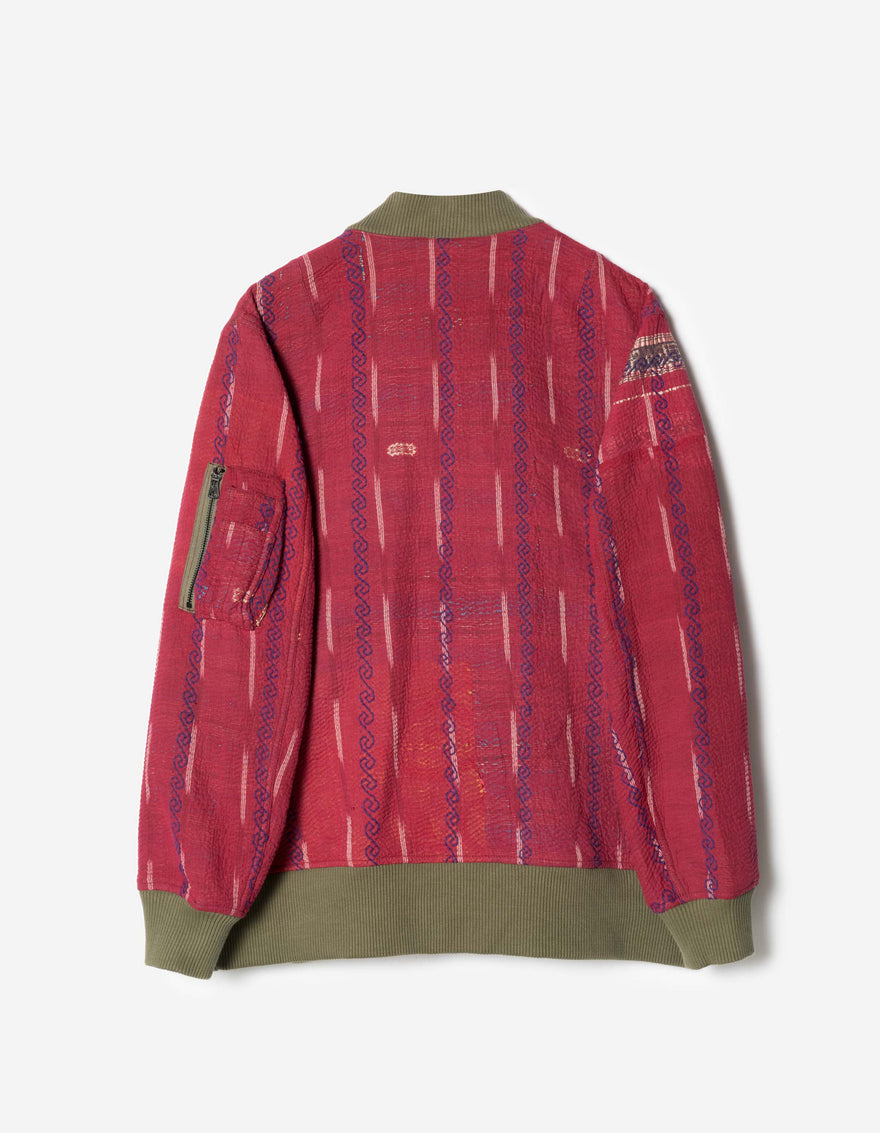 7191 Upcycled MA1 Kimono Multi