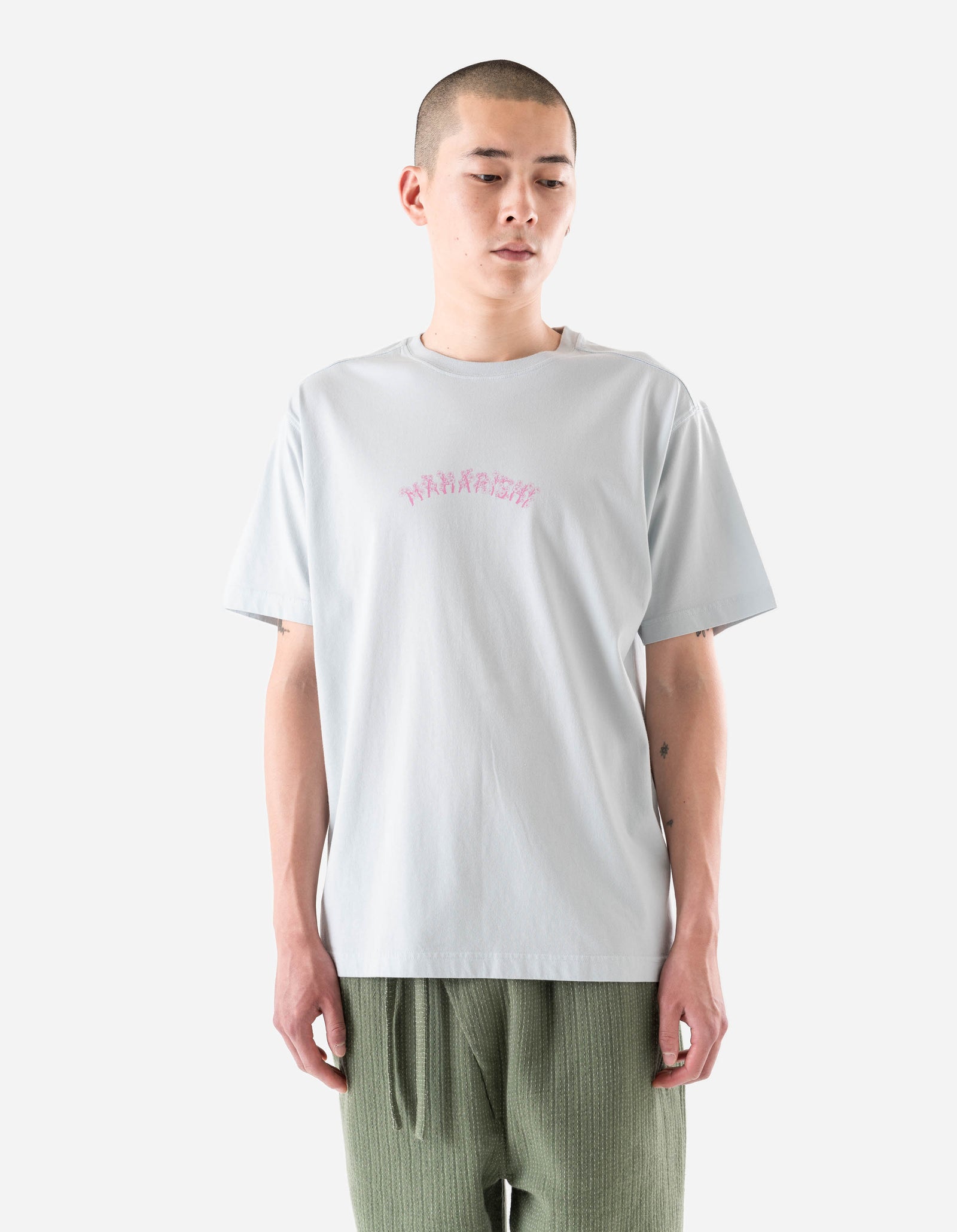 7391 Sakura S/S T-Shirt Ice Blue