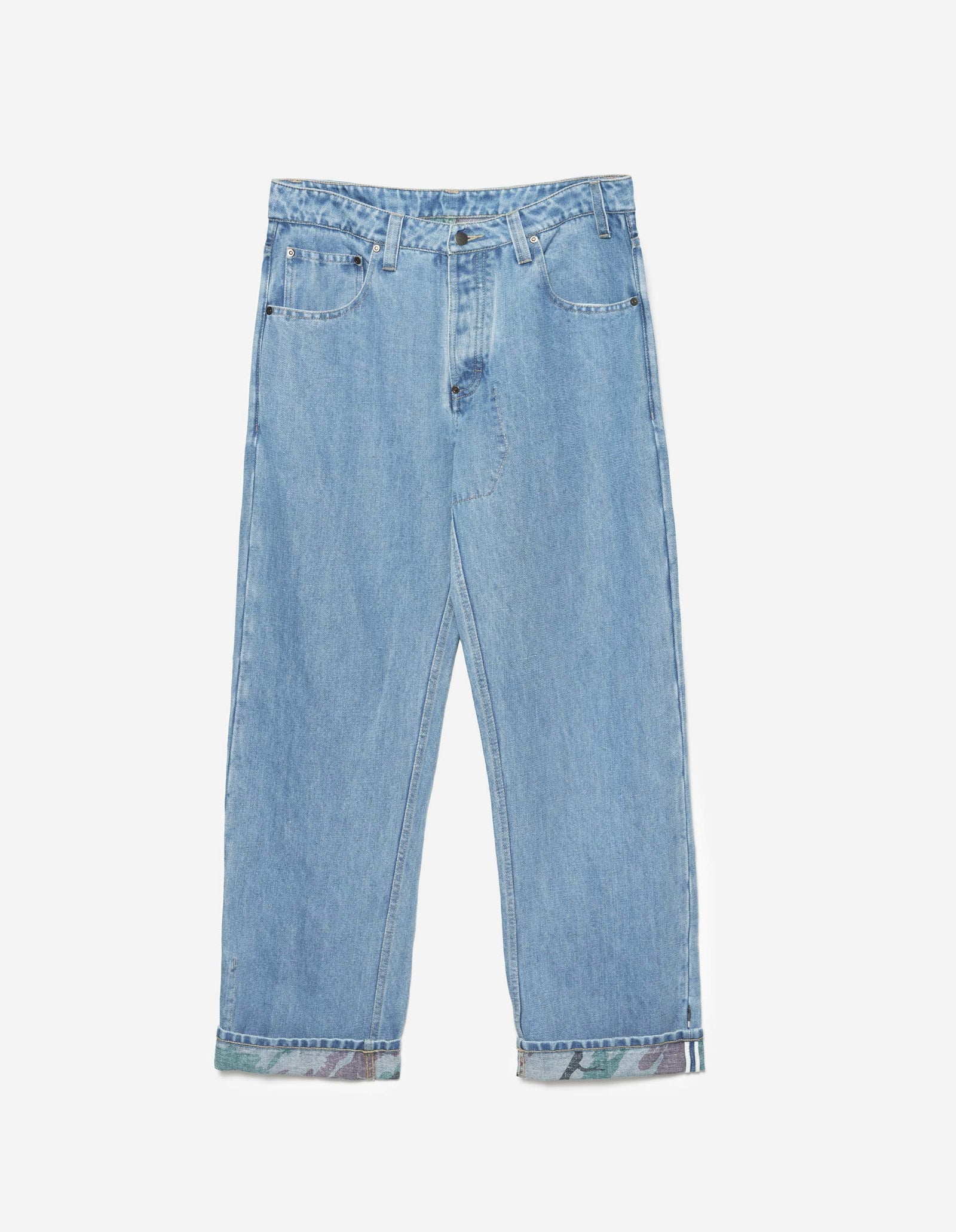 7383 Rising Dragon Hemp Jeans Washed Indigo