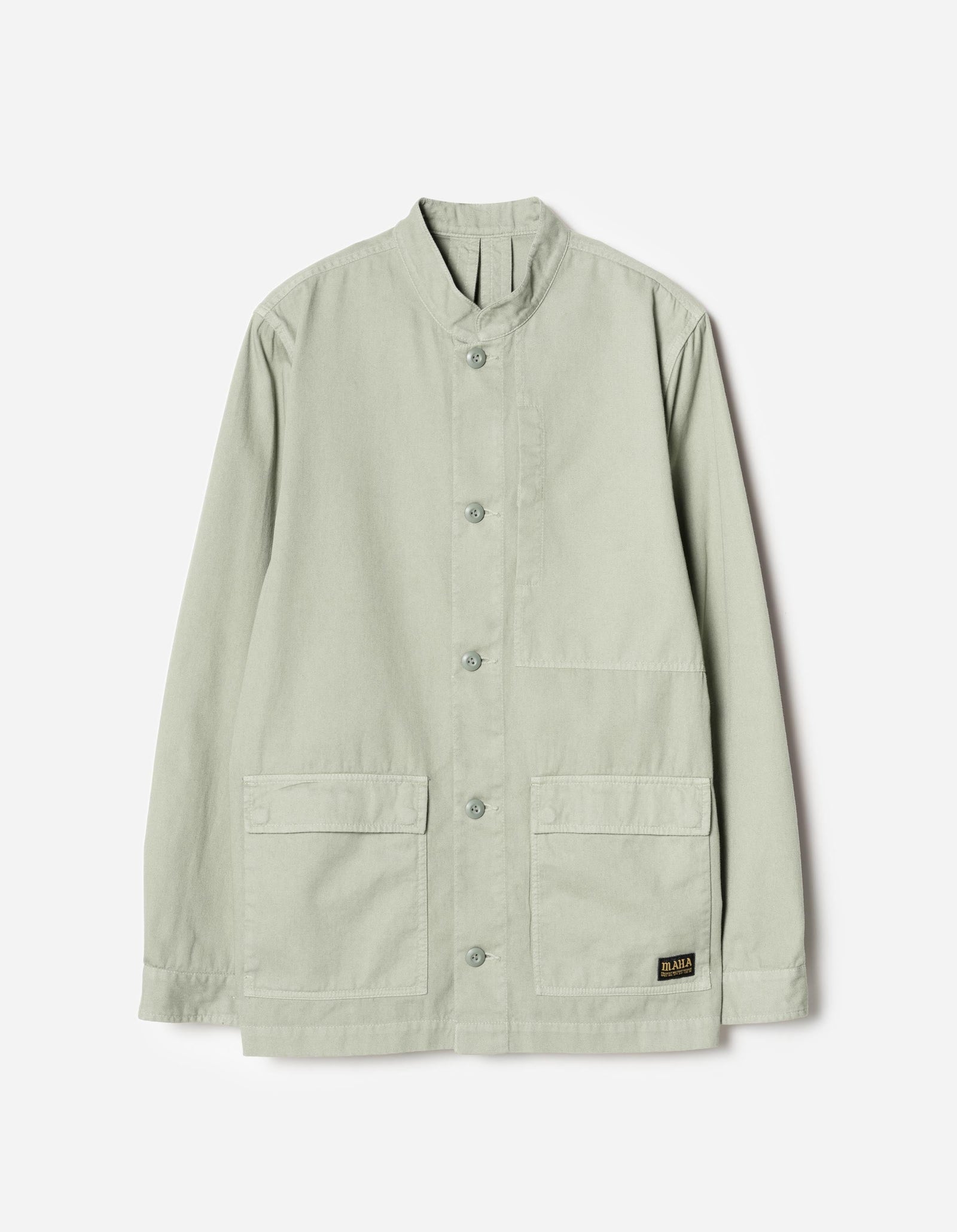 7590 Maha Mandarin Chore Jacket Sage