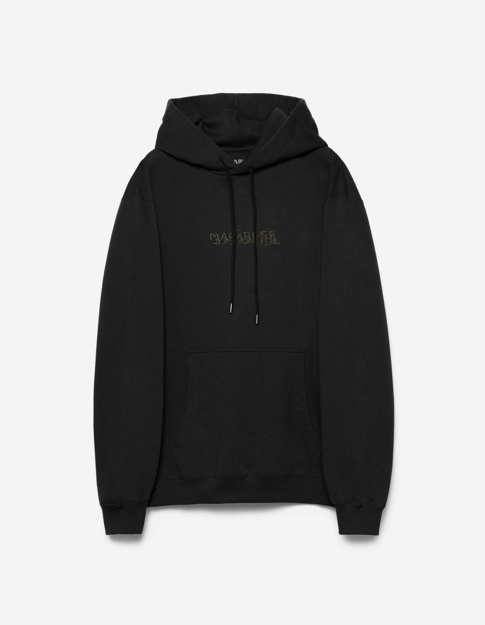 7681 Naga Hooded Sweat Black