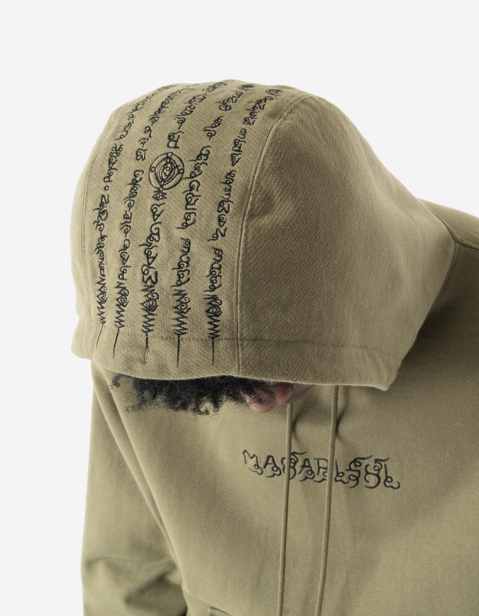 7681 Naga Hooded Sweat Olive OG-107F