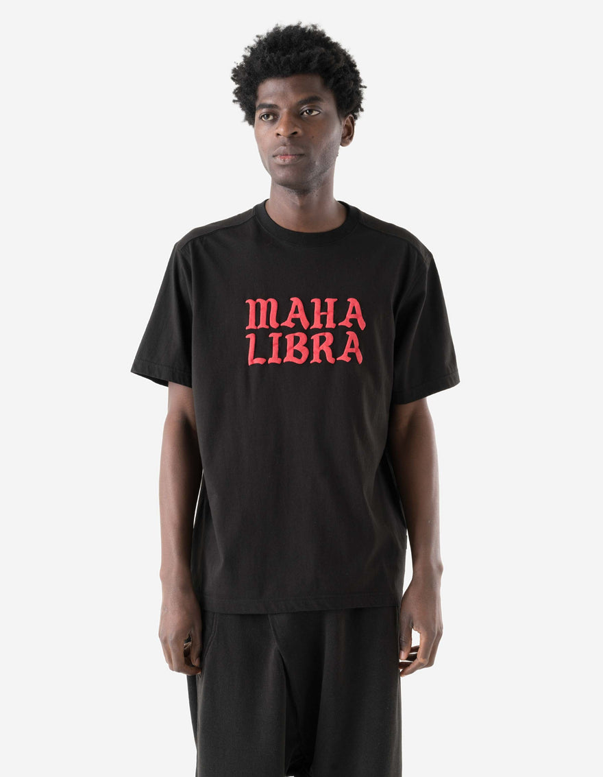 7737 Libra Organic Zodiac T-shirt Black