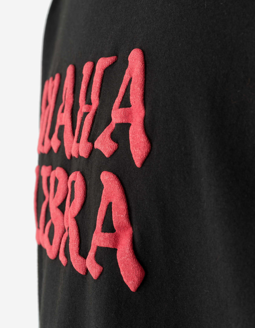 7737 Libra Organic Zodiac T-shirt Black