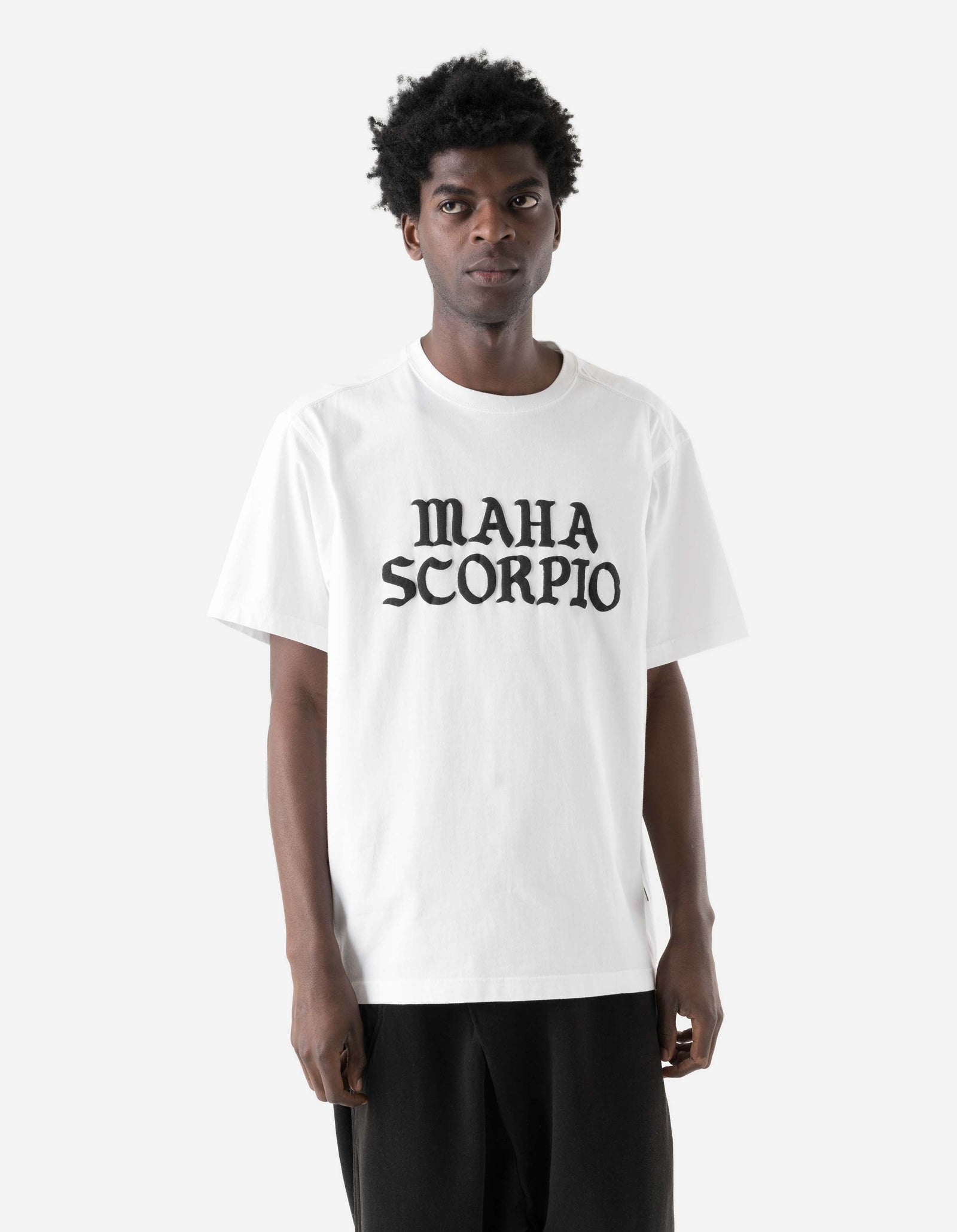 7739 Scorpio Organic Zodiac T-shirt White