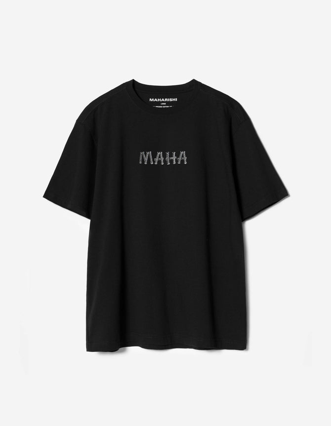 7768 Bamboo Logo T-Shirt Black