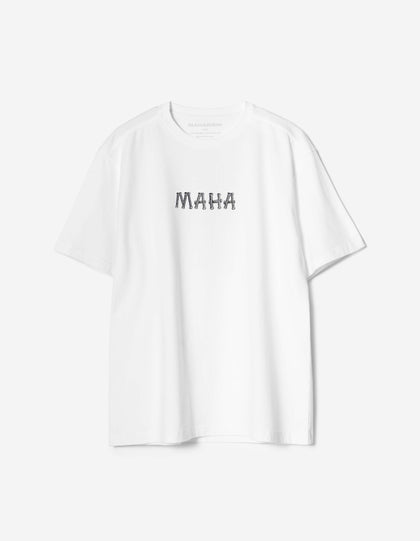 7768 Bamboo Logo T-Shirt White