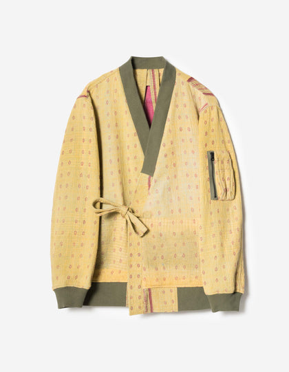 7809 Upcycled MA1 Kimono Multi • One Size - M