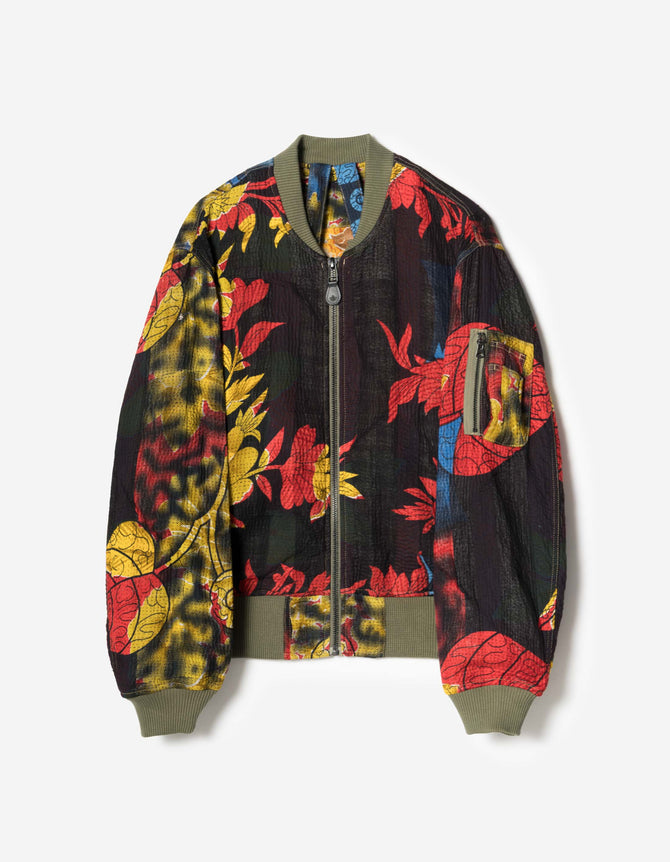7810 Upcycled MA1 Jacket Multi • One Size - M