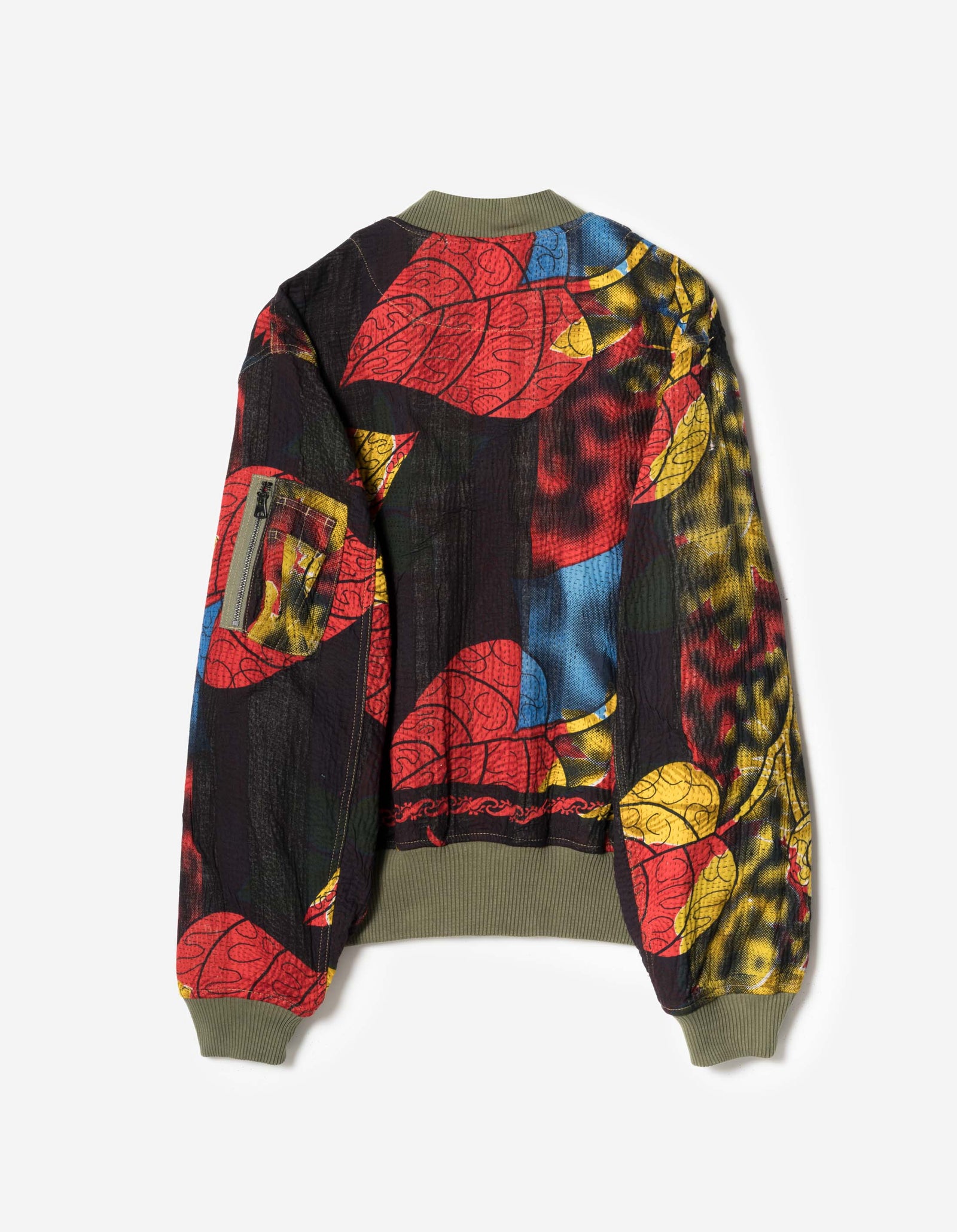 7810 Upcycled MA1 Jacket Multi • One Size - M