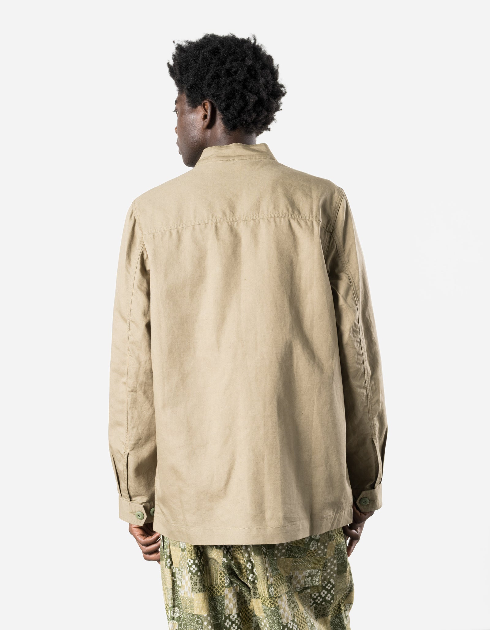 7590 Maha Mandarin Chore Jacket Maha Sand