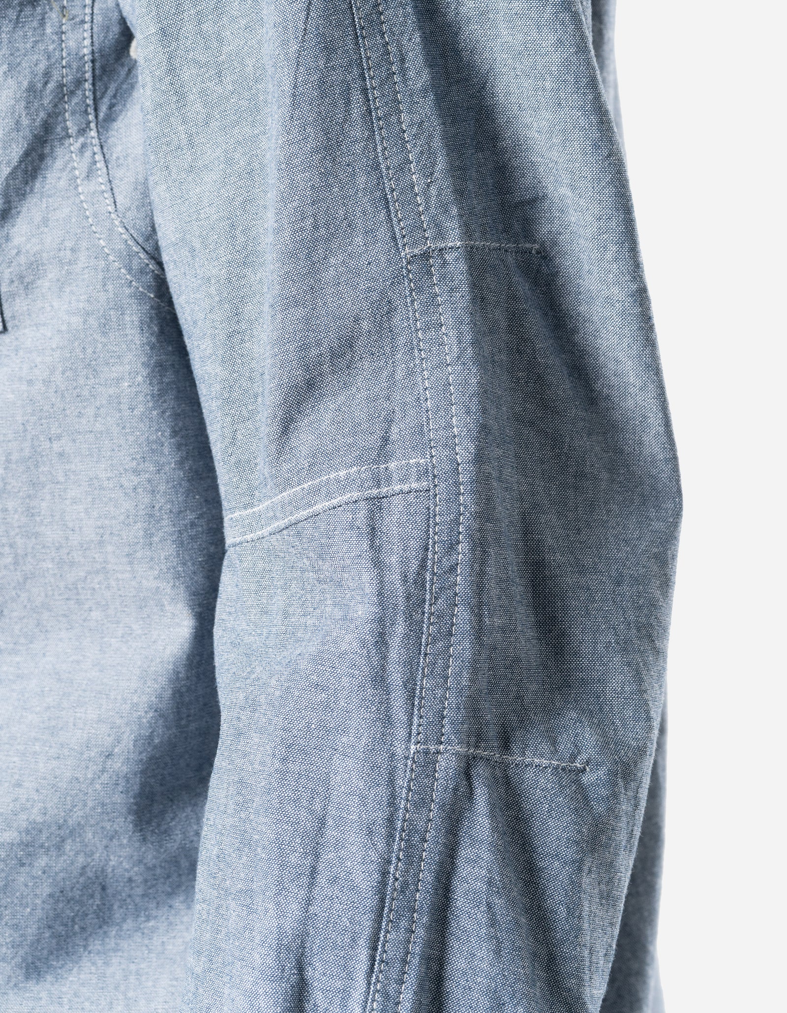 7711 Human Chambray Custom Shirt Mid Blue