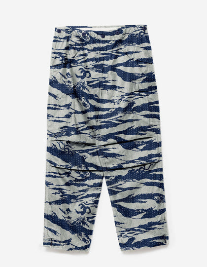 7334 Tigerstripe Stitch M65 Pants Navy/Ecru
