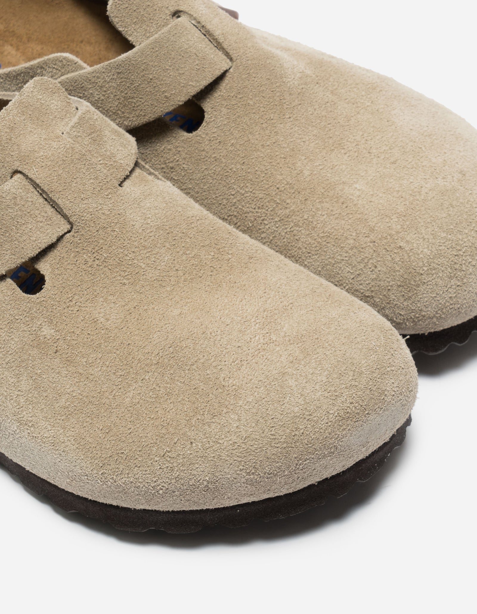 Birkenstock Boston SFB Suede Taupe