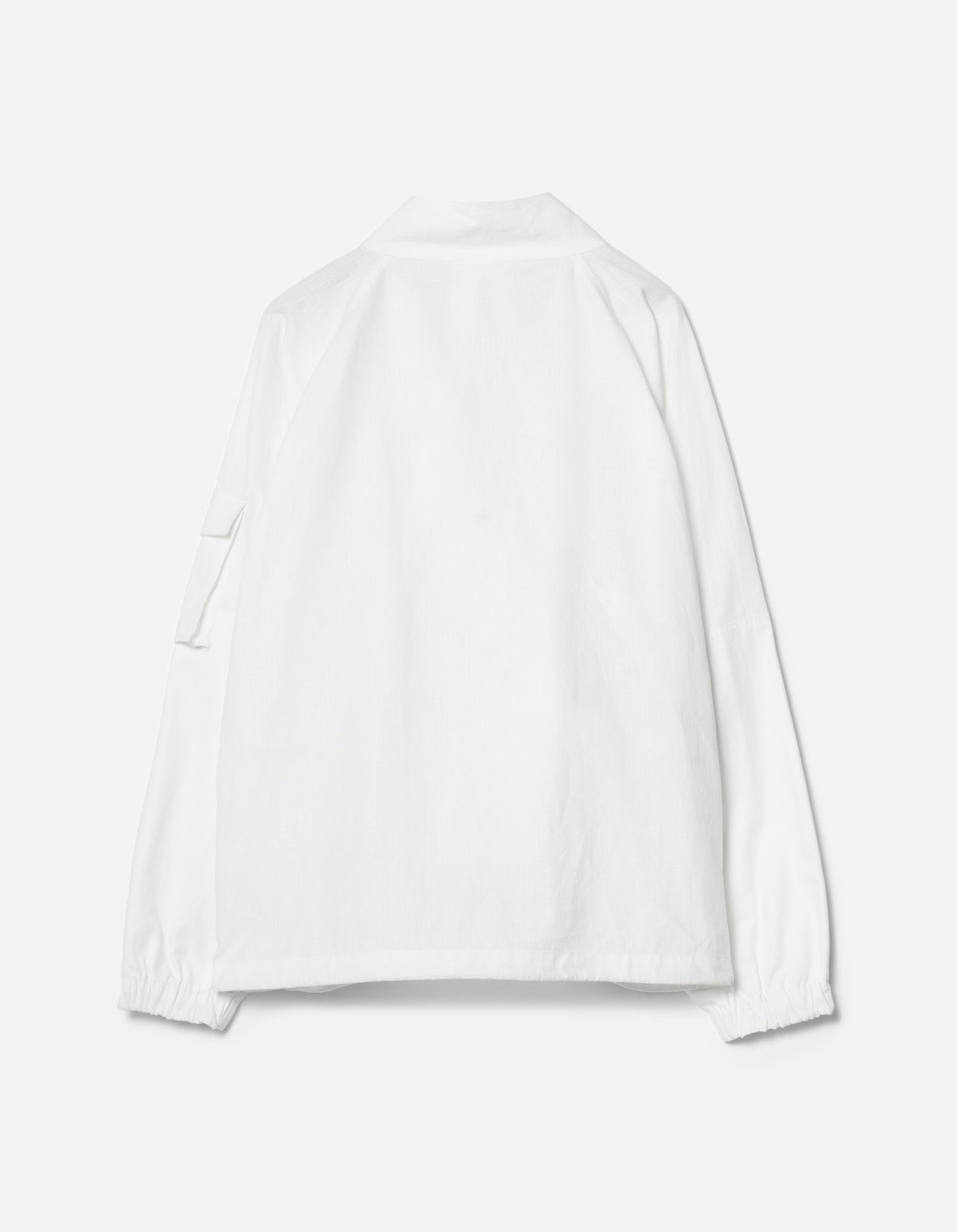 7566 Hemp Ripstop Track Jacket White