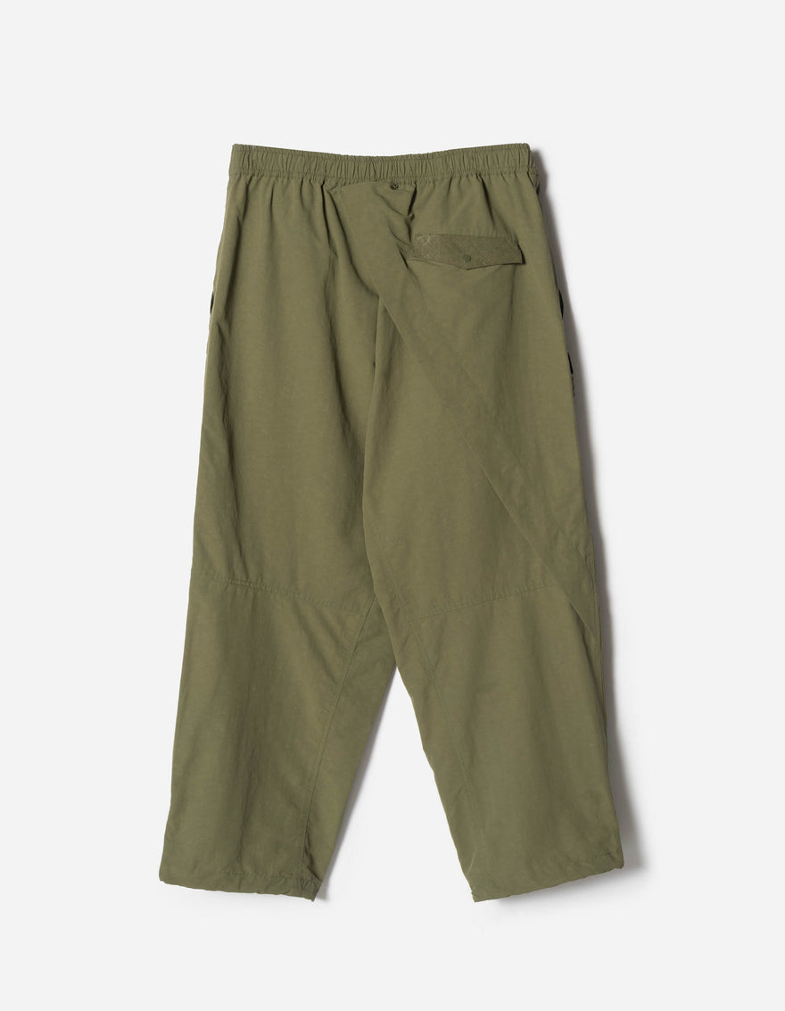 7579 DWR Hemp Asym Hakama Pants Olive OG-107F
