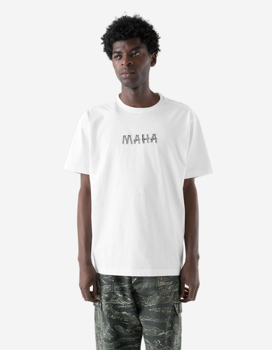 7768 Bamboo Logo T-Shirt White