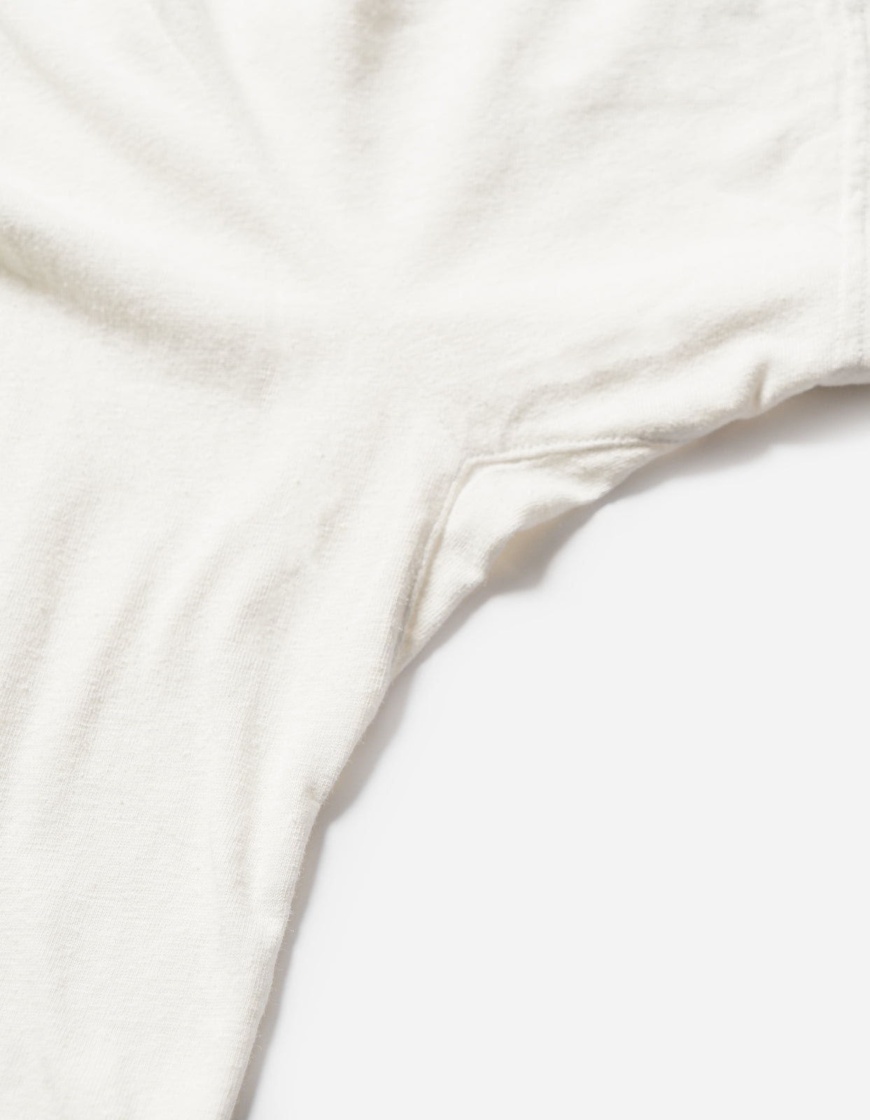 5234 Hemp Cross Loose S/S T-Shirt White
