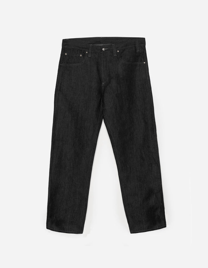 1484 Hemp Denim 7 Pocket Jeans Black