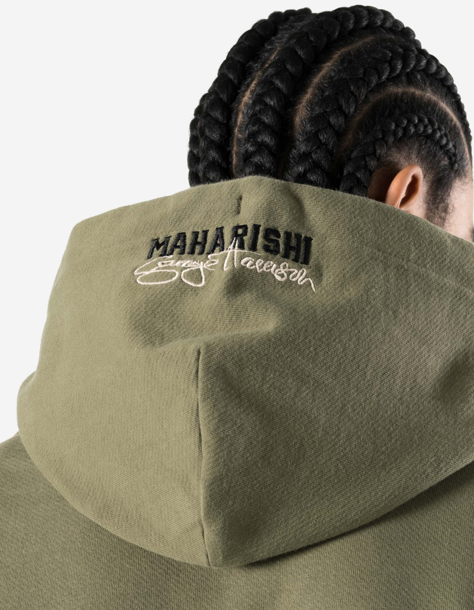 7461 All Things Must Pass Hooded Sweat Olive