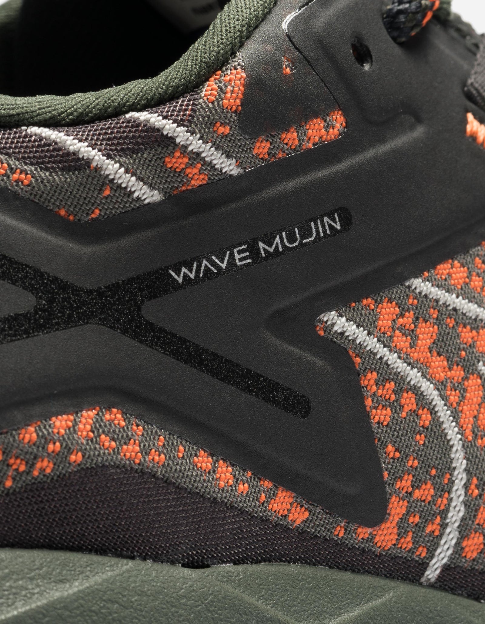 Maharishi Mizuno Wave Mujin LS GTX Vibrant Orange/Cool Gray 3C/Pine Green
