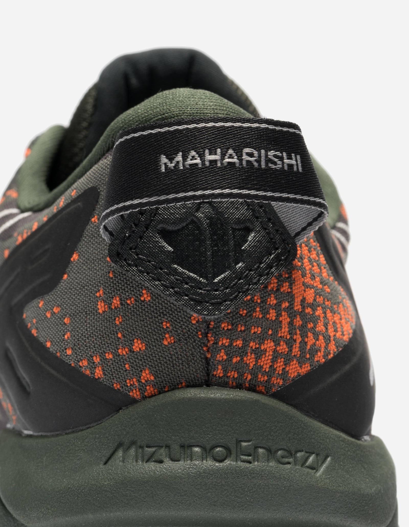 Maharishi Mizuno Wave Mujin LS GTX Vibrant Orange/Cool Gray 3C/Pine Green