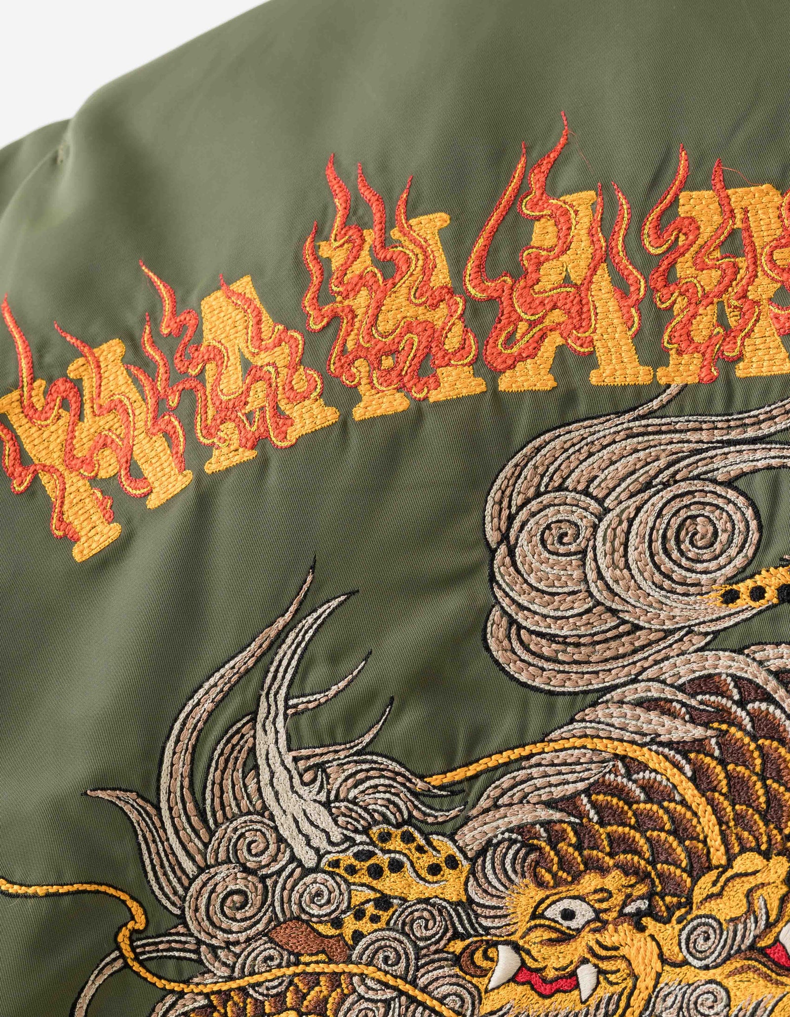 7231 Fire Kirin Tour Asym L2B Jacket Olive