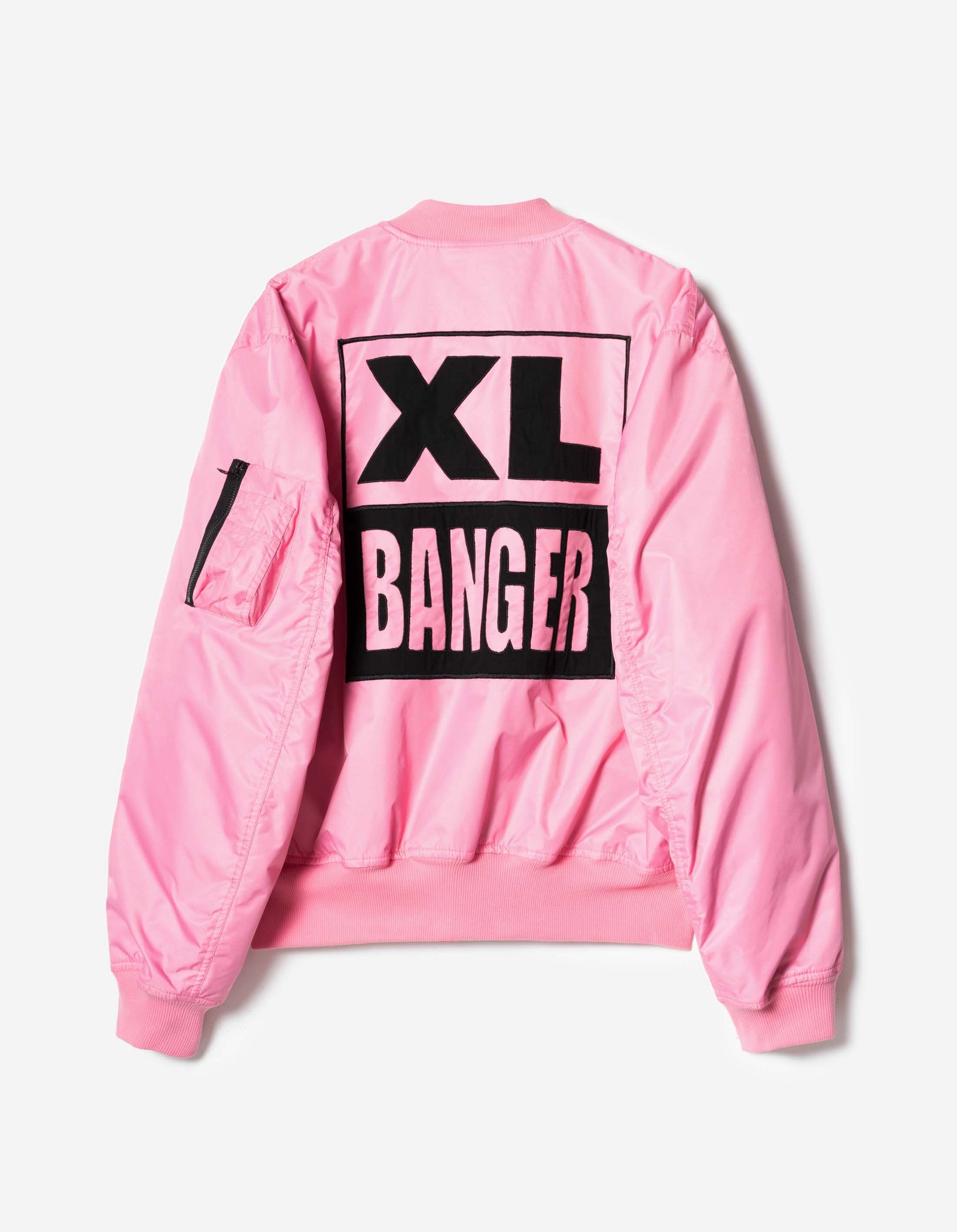 7327 Sports Banger XL MA1 Jacket Hot Pink