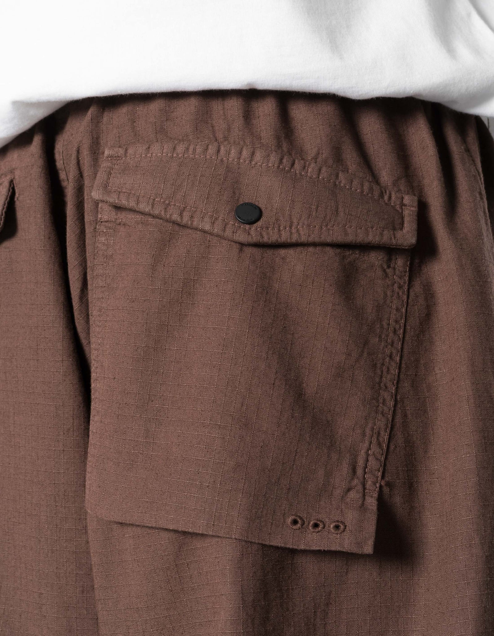 7741 Zip-Off Hemp Ripstop Snopants Earth Brown