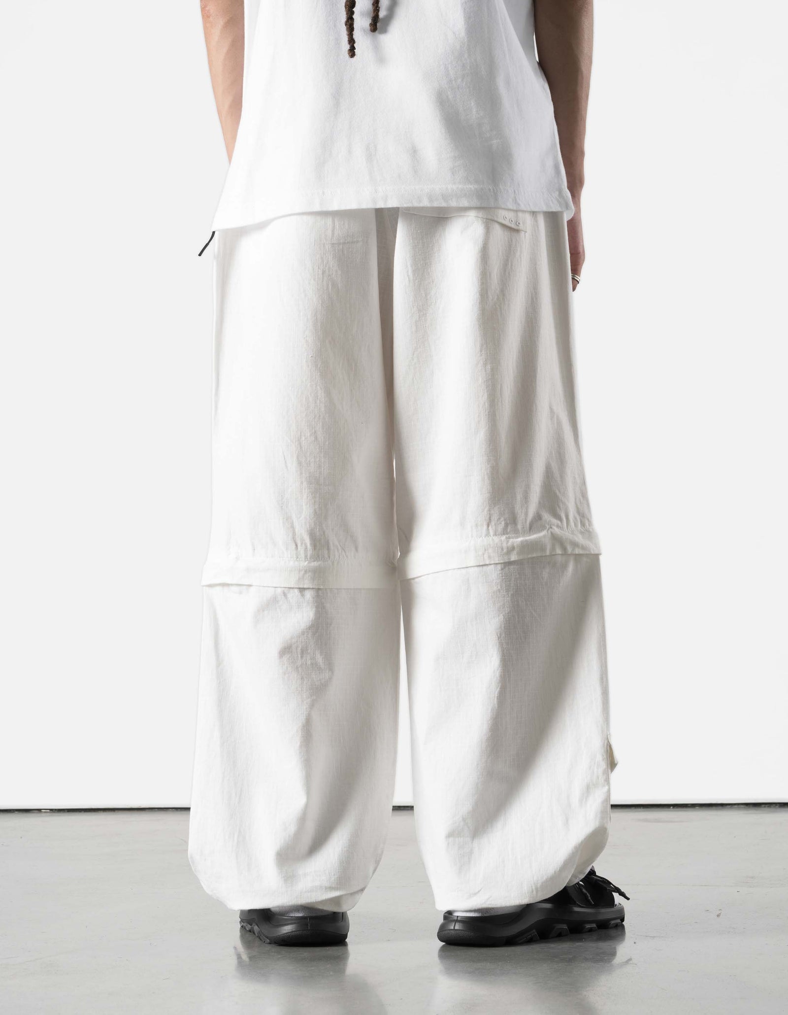 7570 Zip-Off Hemp Ripstop Snopants White