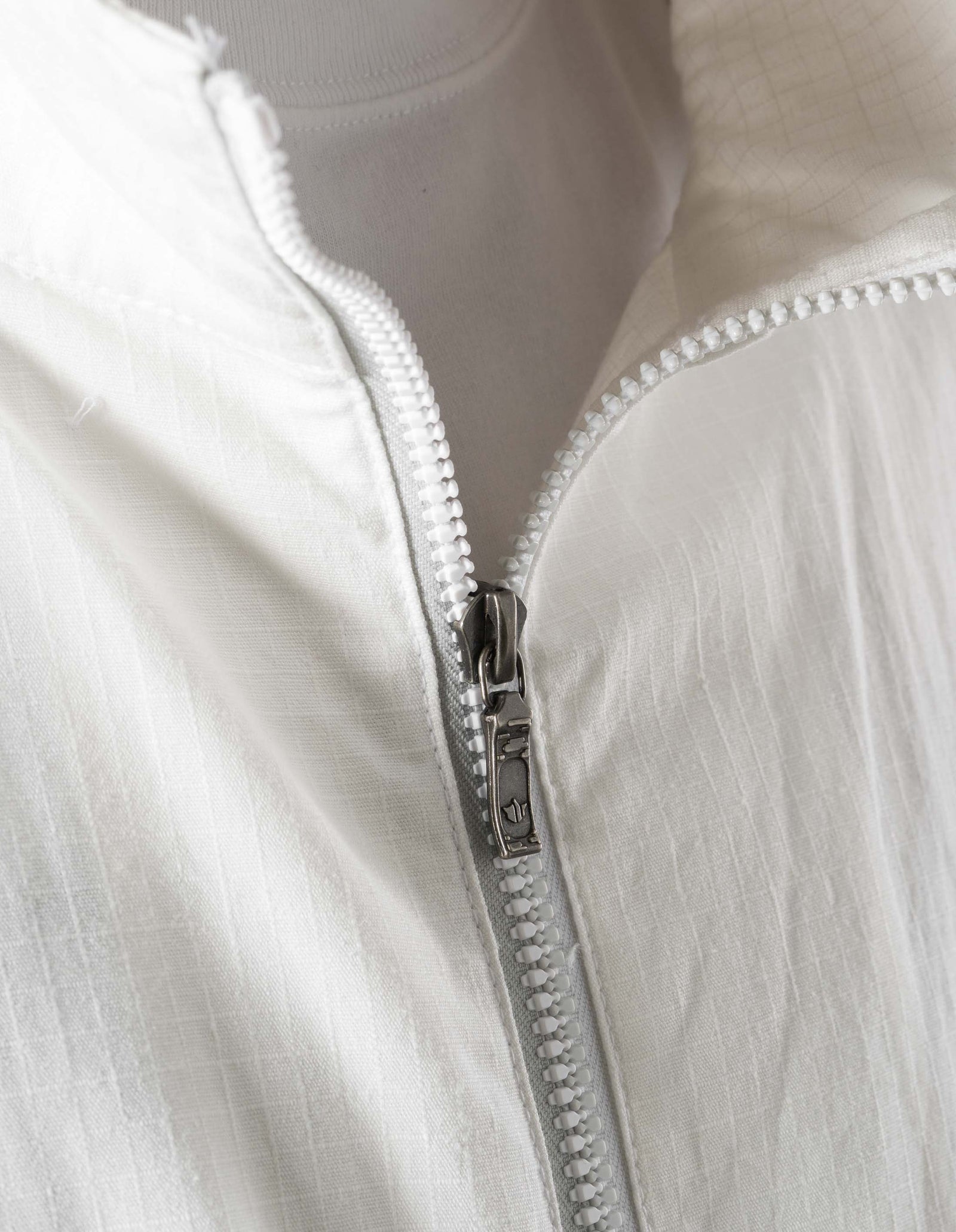 7566 Hemp Ripstop Track Jacket White
