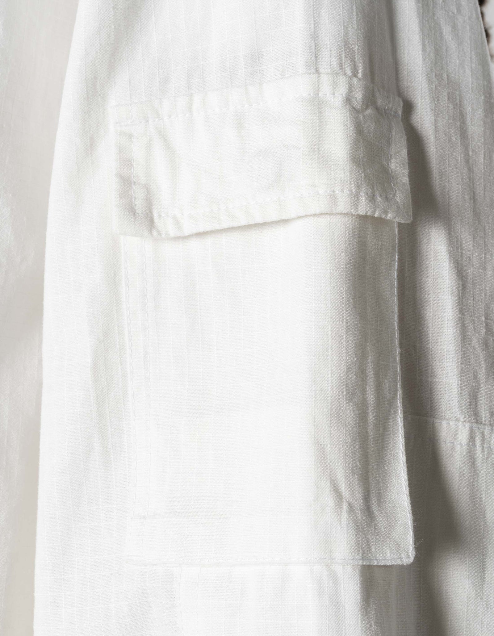 7566 Hemp Ripstop Track Jacket White