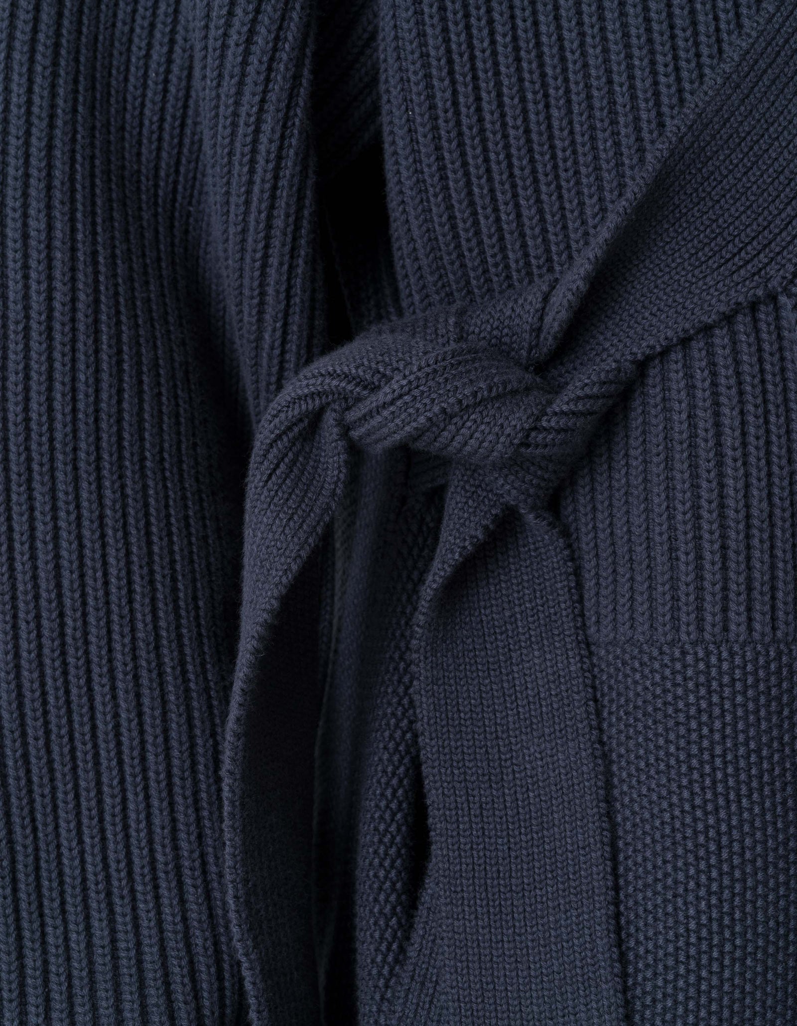 7272 Maharishi Knitted Kimono Navy