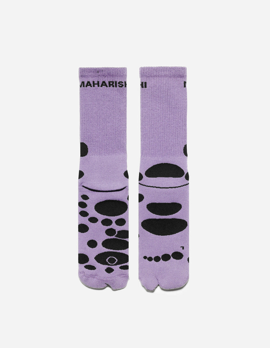 1460 Maharishi Acu Tabi Sport Socks Lavender