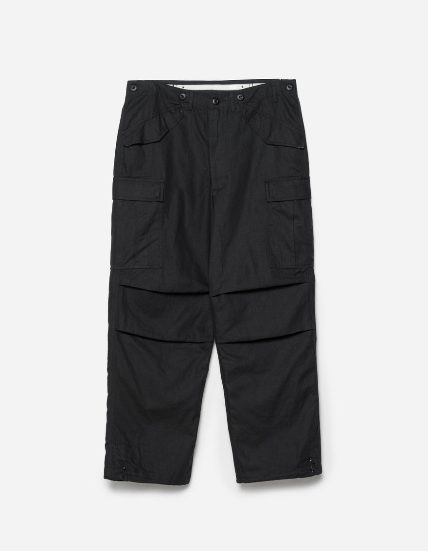 7400 Hemp M65 Cargo Pants Black