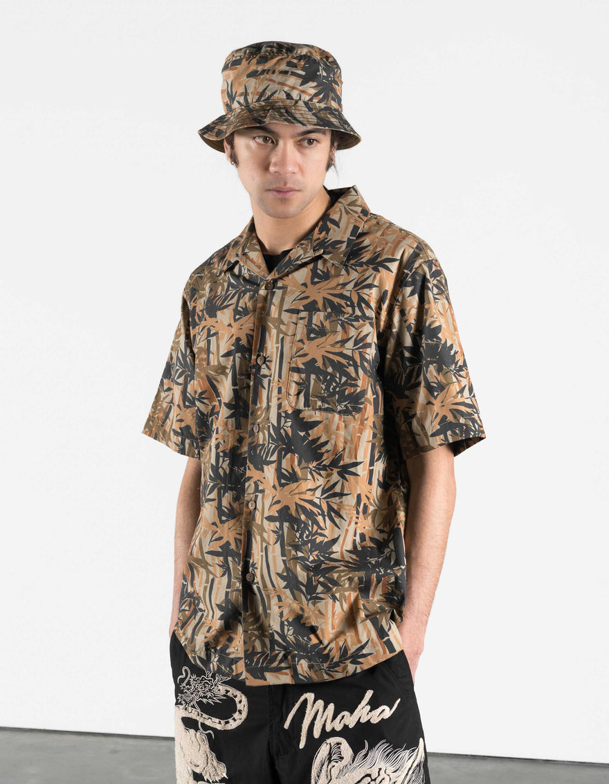 7349 DPM: Bamboo Camp Collar Shirt Woodland