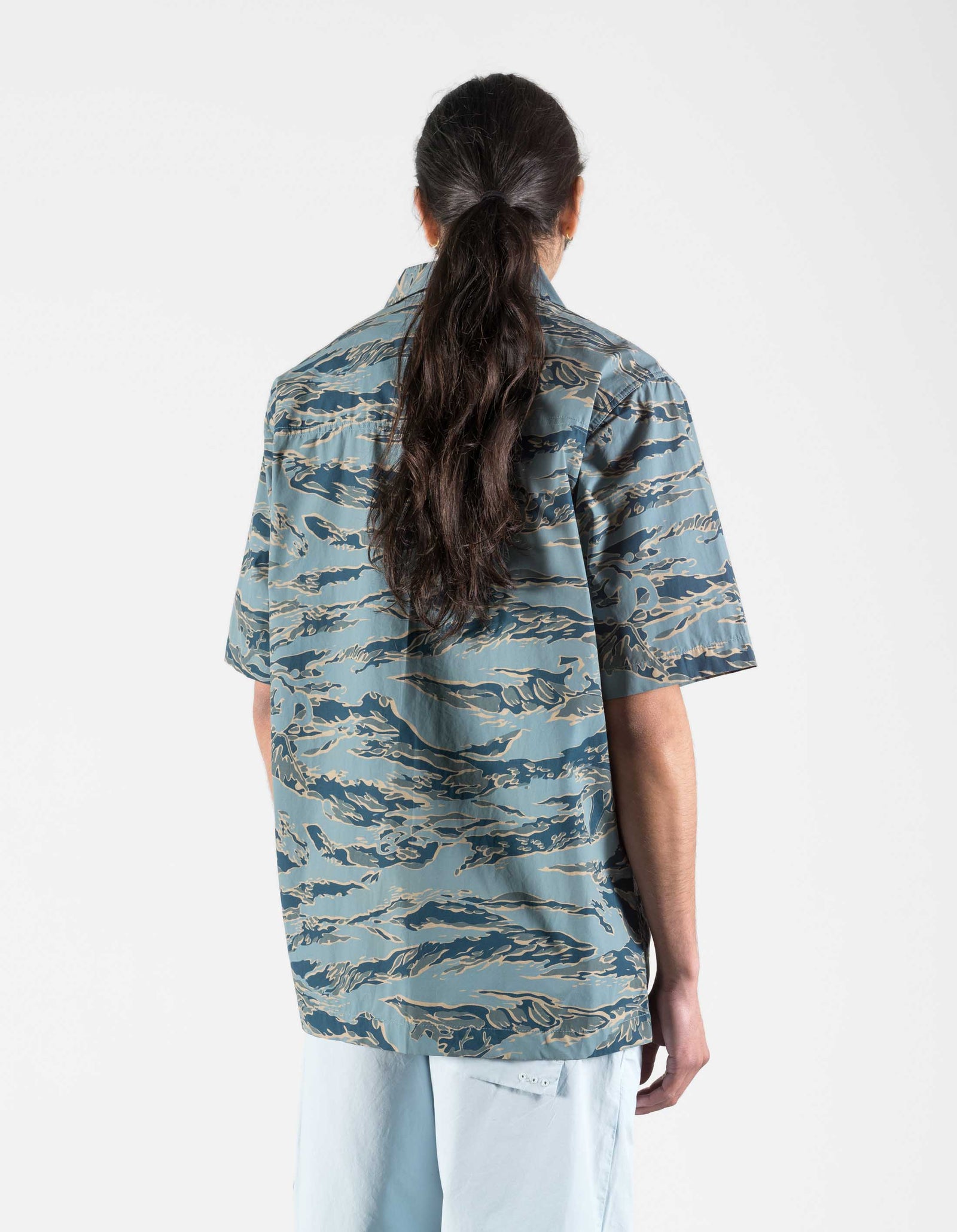 7375 Tigerstripe Camp Collar Shirt Urban