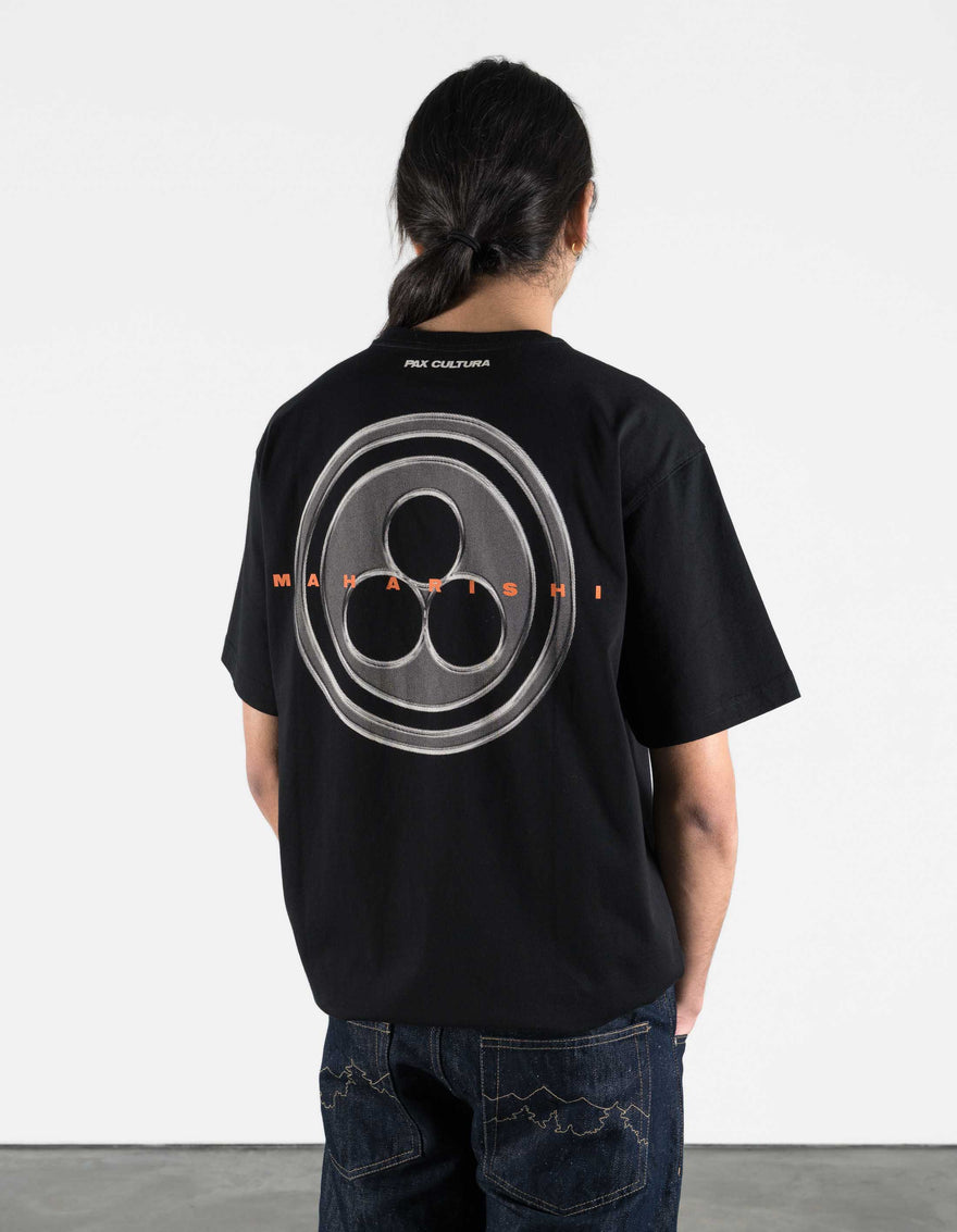 7372 Pax Cultura S/S T-Shirt Black