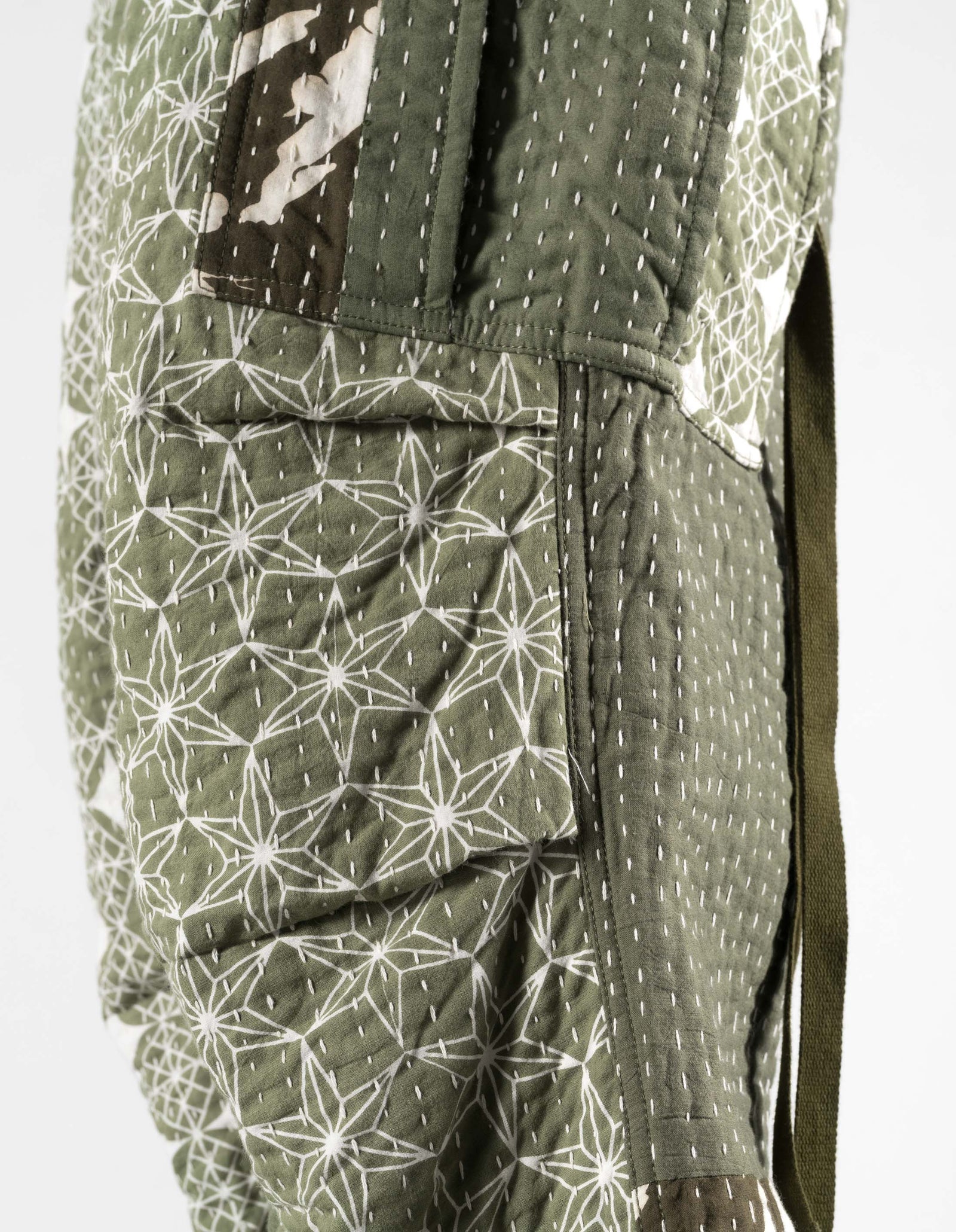 7280 Maha Rice Stitch M65 Cargo Ecru/Olive