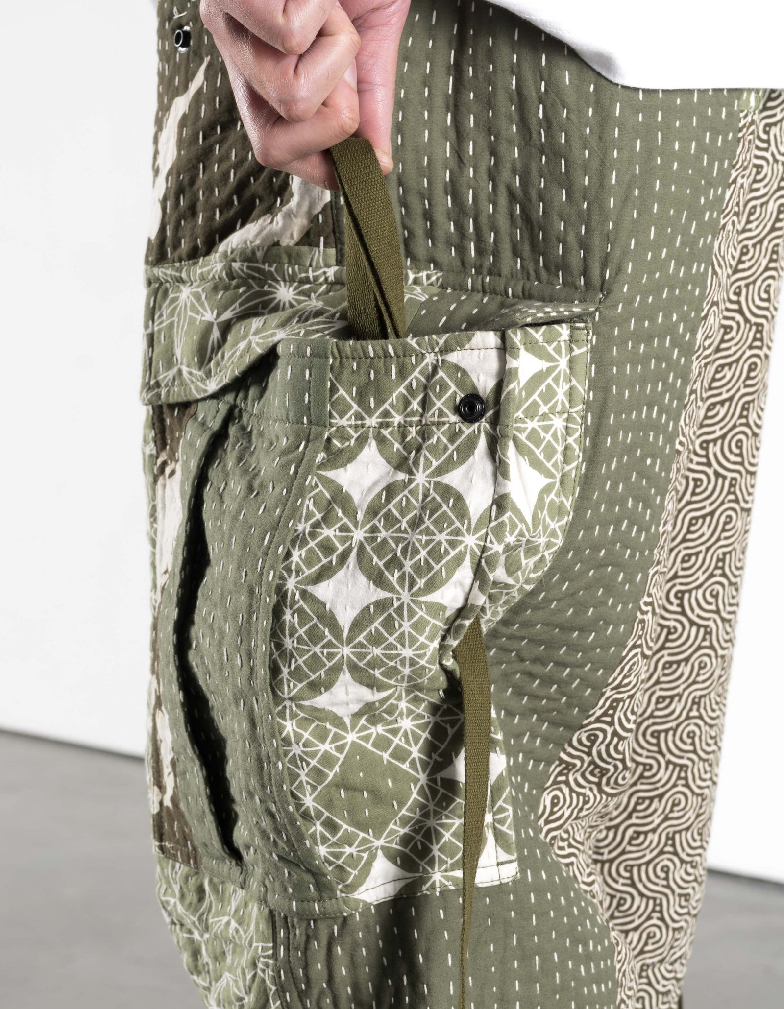 7280 Maha Rice Stitch M65 Cargo Ecru/Olive