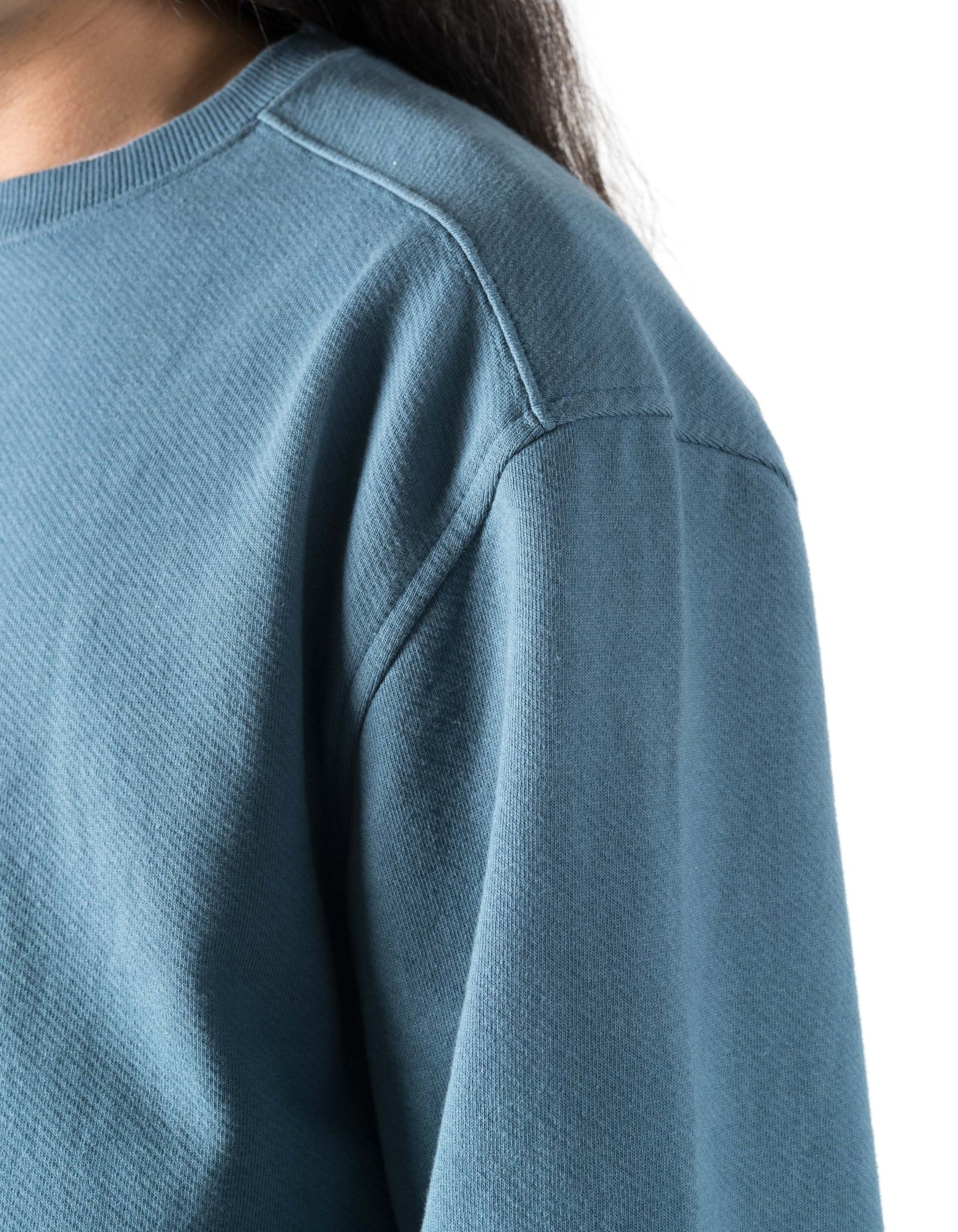7288 Maharishi Organic Crew Sweat Airforce Blue