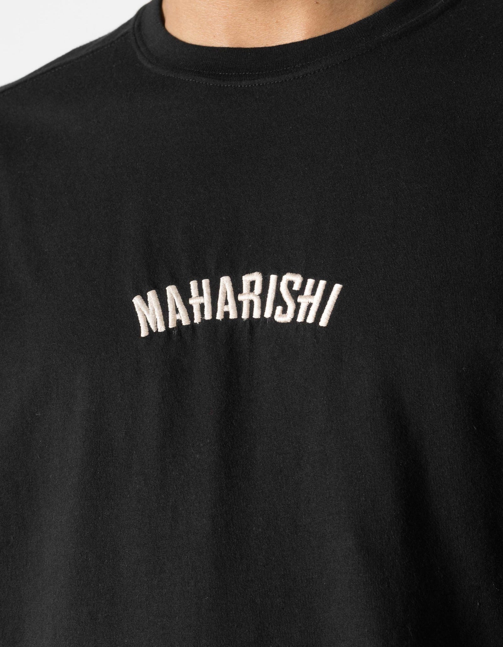 7290 Maharishi Organic S/S T-Shirt Black
