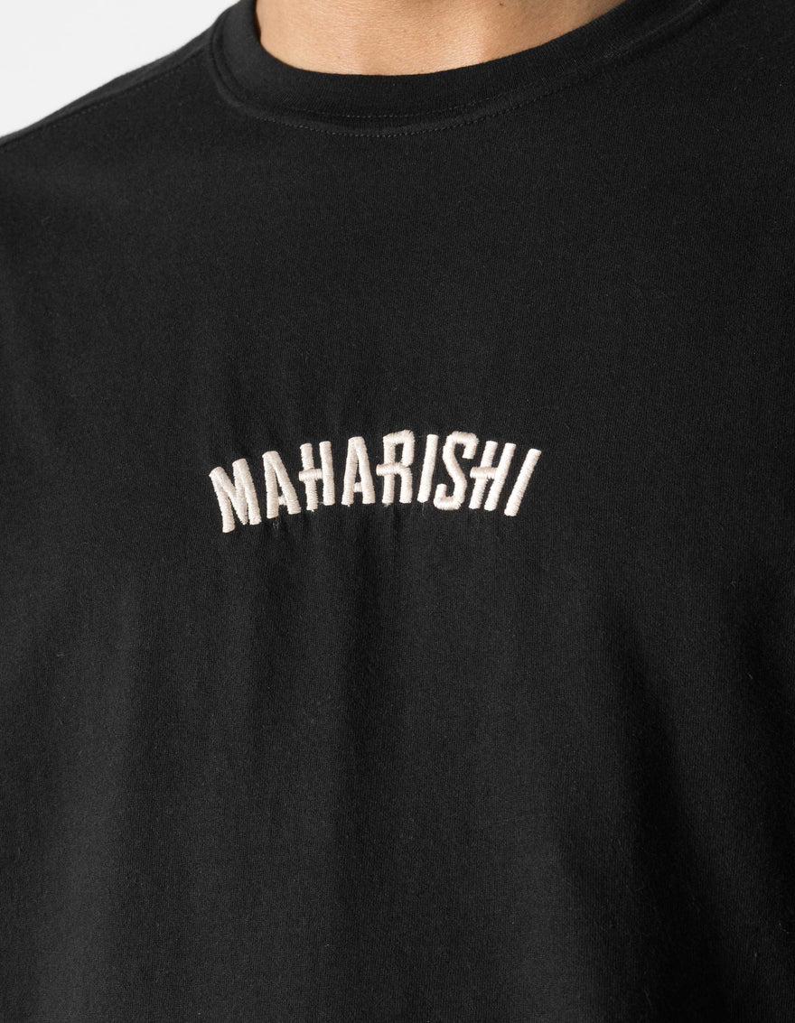 7290 Maharishi Organic S/S T-Shirt Black