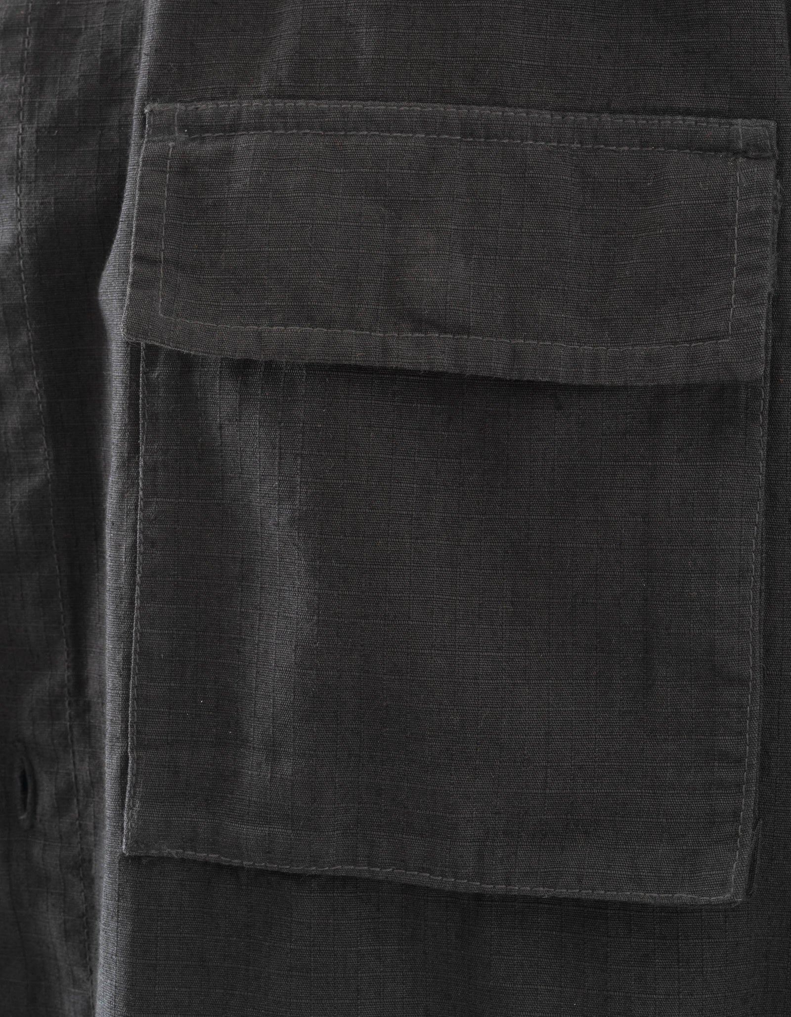 7318 Hemp Ripstop BDU Shirt Black