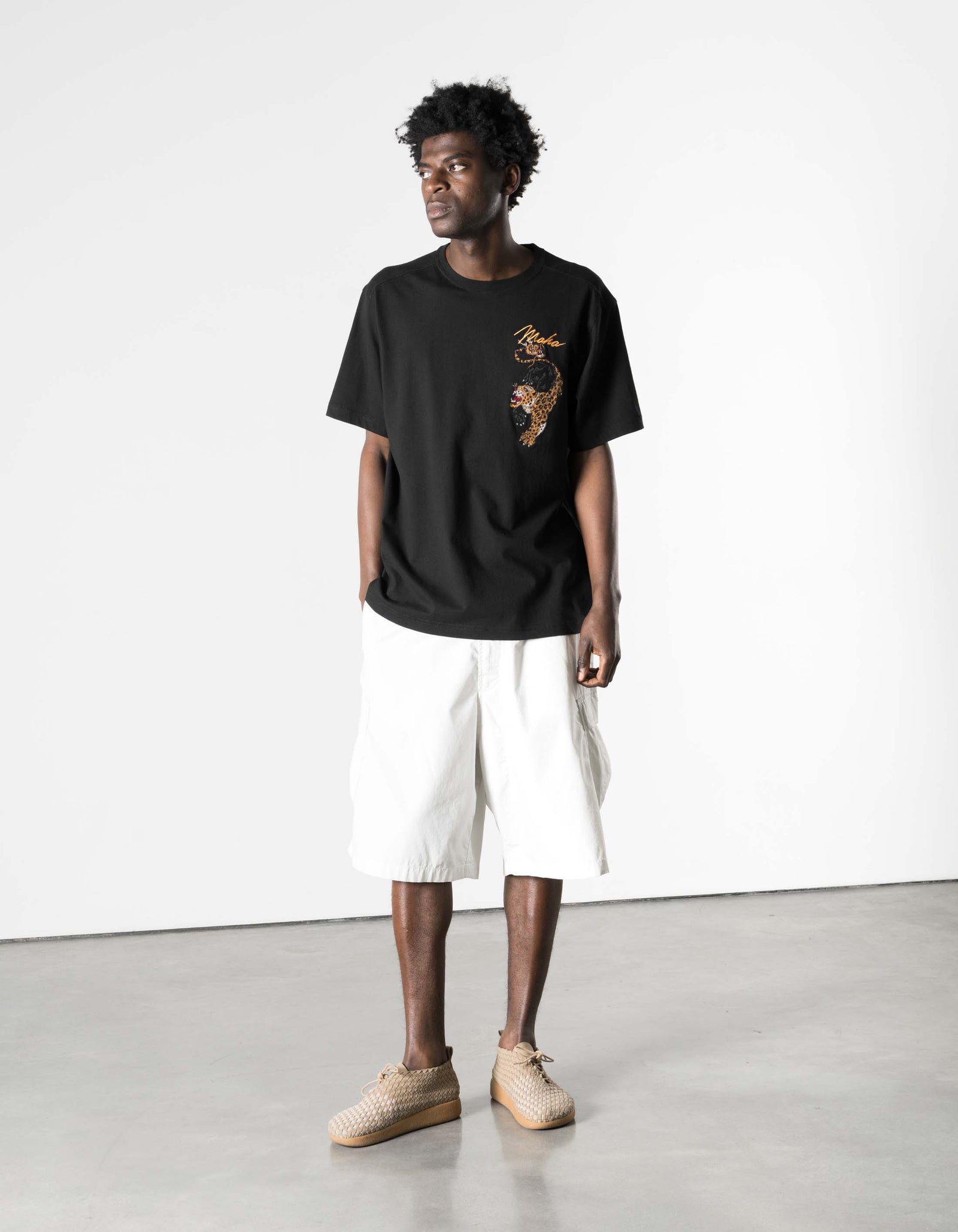 7385 Oversized Cargo Snoshorts® White