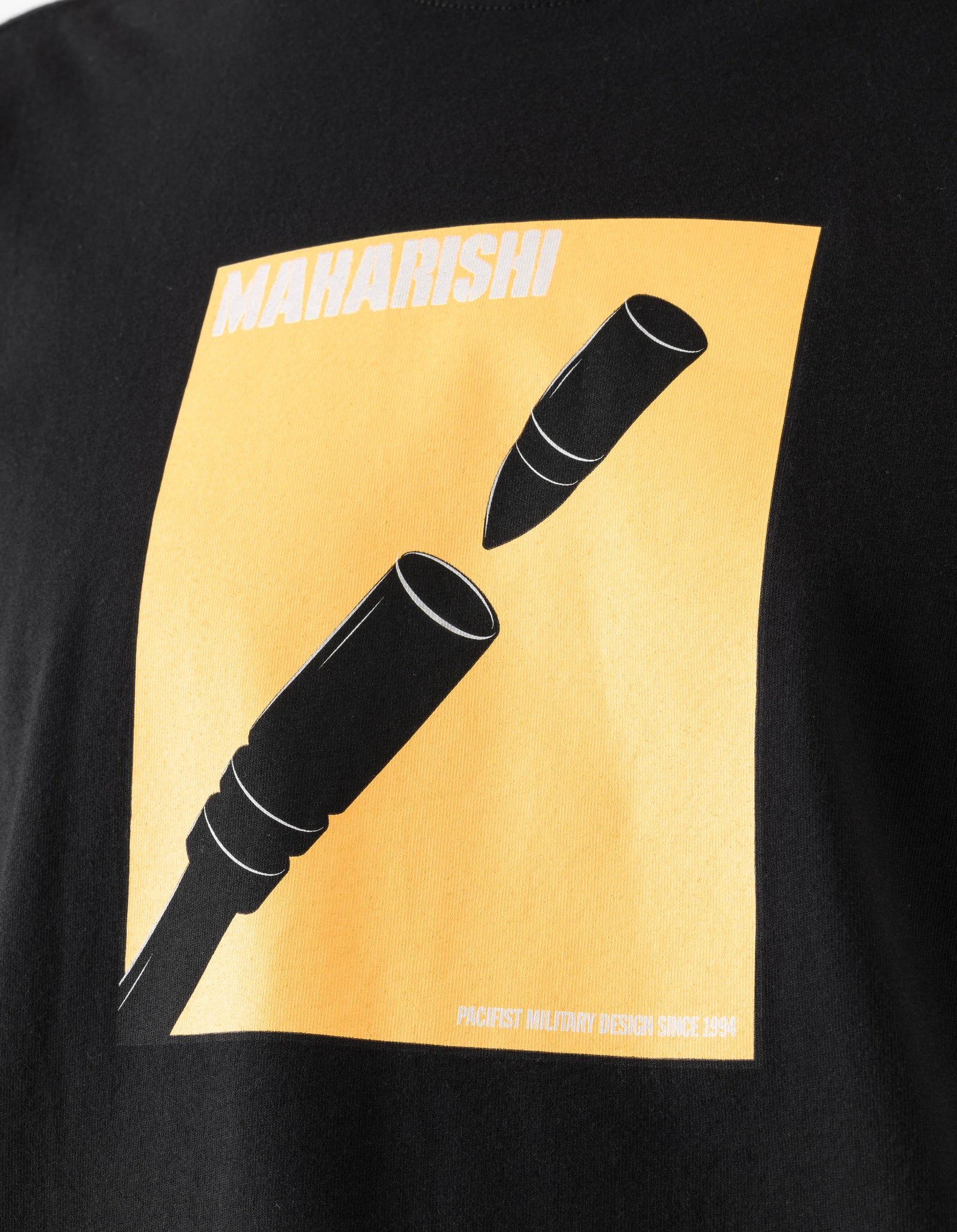 7371 Pacifist L/S T-Shirt Black