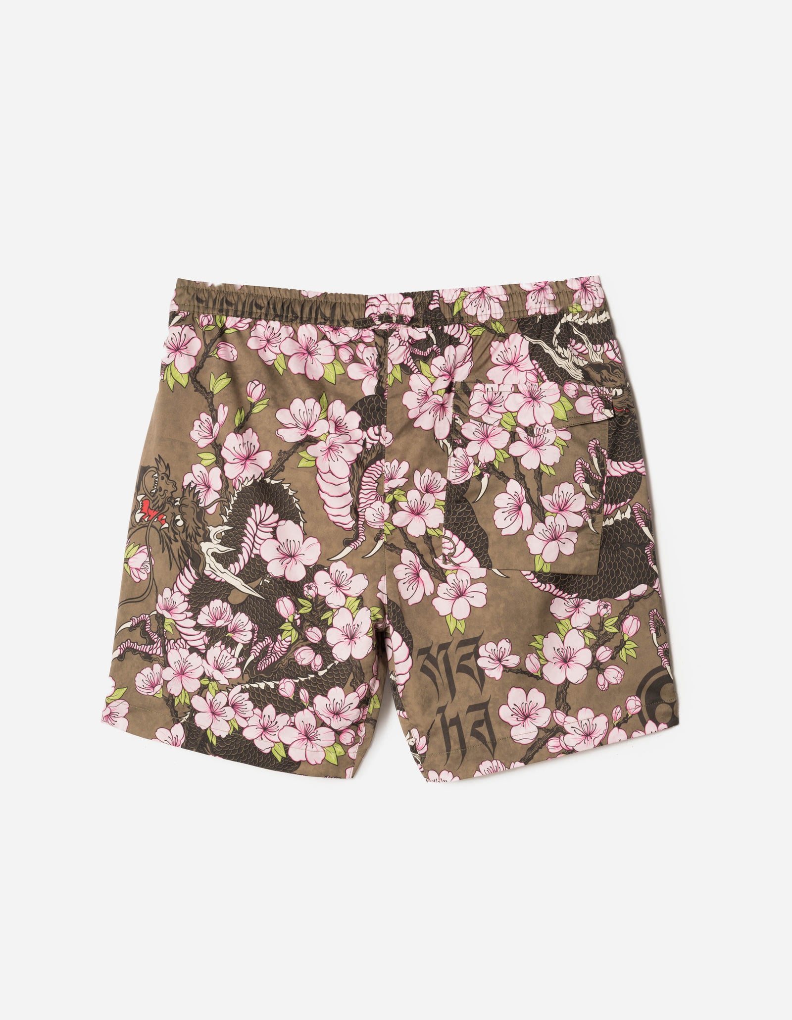 7379 Sakura Serenity Swim Shorts Olive