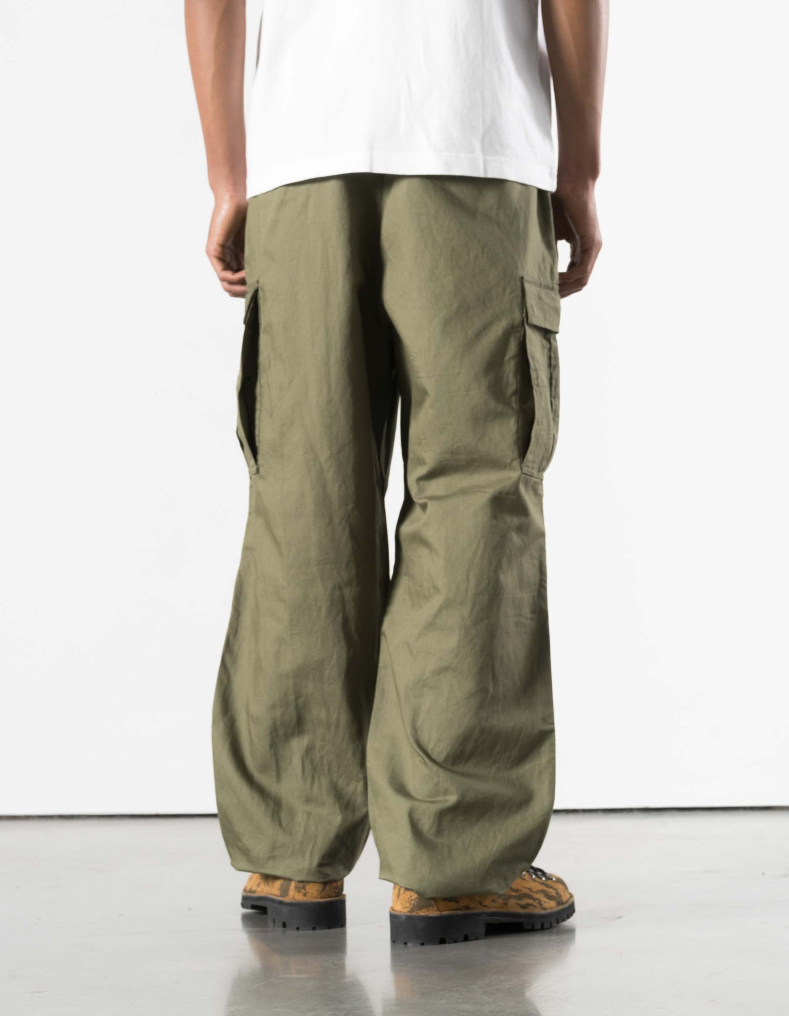 7400 Hemp M65 Cargo Pants Olive OG-107F